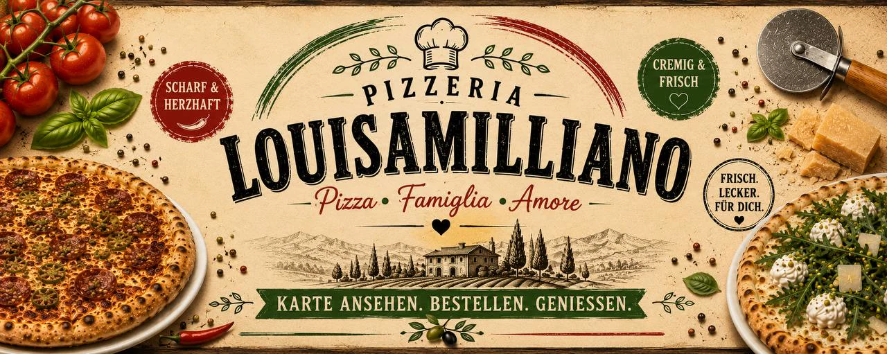 Pizzeria Louisamilliano – Pizza, Famiglia, Amore